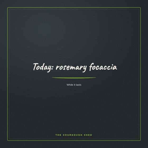 A social post designed by ArcGabriel for The Sourdough Shed