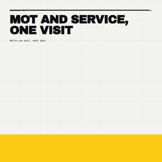 A social post designed by ArcGabriel for Northgate MOT